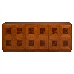 Lyla French Country Brown Wood Credenza