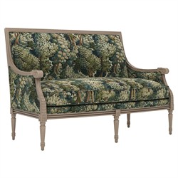 Juliette Tapestry Forest Weave Driftwood Settee