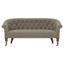 Nanette Flagstone Velvet Loveseat - 66"