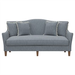Danica Denim Blue Performance Sofa - 78"