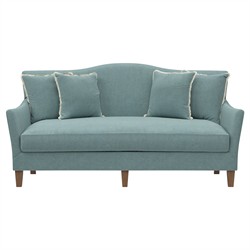 Danica Raindrop Velvet Sofa - 78"