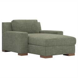 Henri Moss Performance Linen Chaise