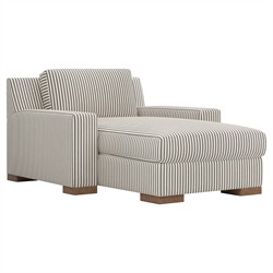 Henri Peppercorn Stripe Chaise
