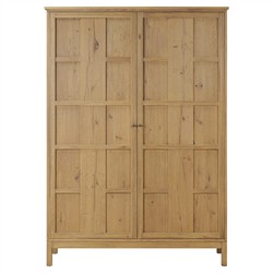 Constance Rustic Lodge Natural Oak Cabinet