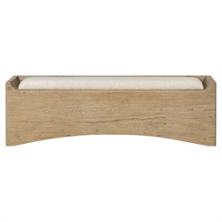 Balon Modern Classic Cream Boucle Performance Storage Bench