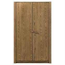 Bedford Rustic Lodge Natural Oak Cabinet