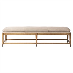 Eleanor Rodin Sand Stripe Accent Bench