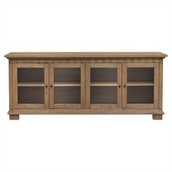 Lillia Updated Traditional Brown Wood Sideboard