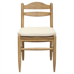 Talise Updated Traditional Brown Wood Dining Chair - Set of 2