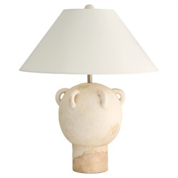 Neela Traditional Tuscan Wash Terracotta Urn Table Lamp