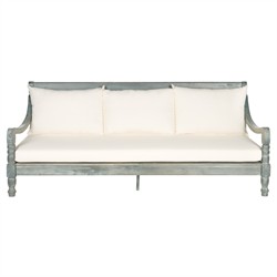 Clara French Country Ash Grey Acacia Outdoor Daybed