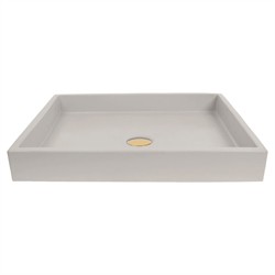 Juniper Modern Classic 20" Concrete Sink - Platinum