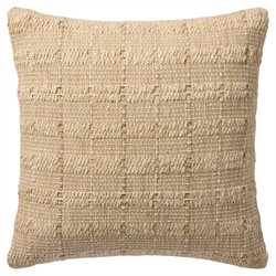 Kesha Coastal Beach Brown Indoor Outdoor Throw Pillow - 20x20