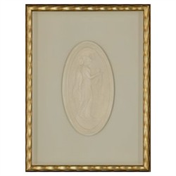 Nora Traditional Intaglio Soft Grey Mixed Media 1 - 5.5x10.5