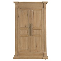 Siena Updated Traditional Light Brown Oak Wardrobe