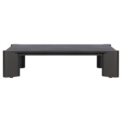 Soho Modern Classic Bronze Aluminum Rectangular Outdoor Coffee Table