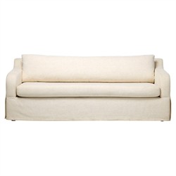 Ulla Modern Classic Cream Crypton Sleeper Sofa - 82"