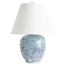 Hollis French Country Blue Chinoiserie Porcelain Table Lamp