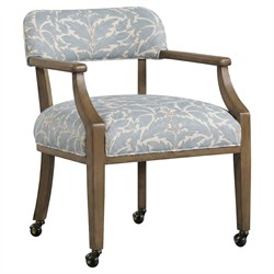 Bella Blue Porcelain Cotton Weave Game Chair