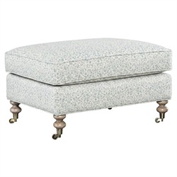 Carter Cherished Sky Sunbrella Ottoman