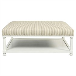 Hollis Shoreline Sunbrella Square Ottoman