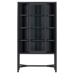 Saxon Modern Classic Black Iron Display Case