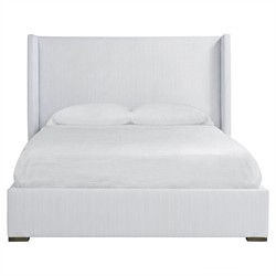 Rhodes Sea Breeze Sunbrella Interiors Stripe Bed - Queen