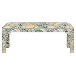 Emerson Willow Green Toile Bench