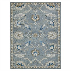 Zethan Global Bazaar Grey Moss Patterned Rug - 3'6