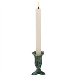 Pigeon and Poodle Maringa Coastal Beach Driftwood Hurricane Candle