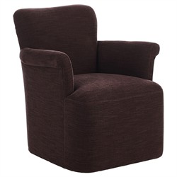 Camellia Laughlin Plum Swivel Chair