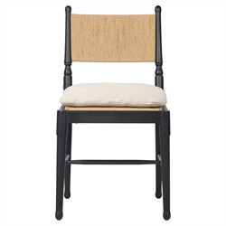 Fayth Broadway Dune Stained Black Ash Dining Chair