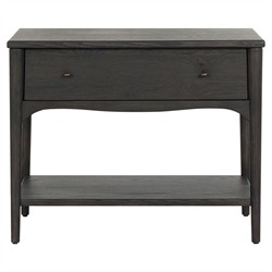 Lizzy Smoked Black Oak Nightstand