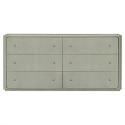 Paula Laurel Sage Linen Double Dresser