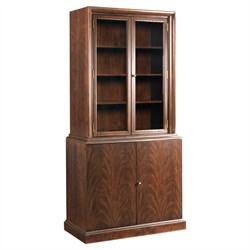 Cole Modern Classic Montserrat Brown Wood Display Cabinet