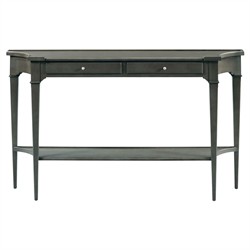 Marseille French Country Charcoal Acacia Console Table