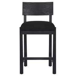Clia Modern Classic Cream Performance Natural Oak Counter Stool
