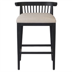 Clia Modern Classic Cream Performance Natural Oak Counter Stool