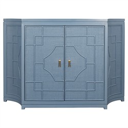 Worlds Away Effie Green Grasscloth Buffet Standard (50