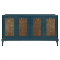 Worlds Away Effie Green Grasscloth Buffet Standard (50