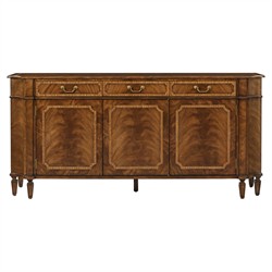 John-Richard Modern Classic Falling Branch Blue Hand Painted