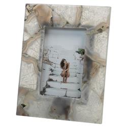 Melrose Modern Classic Ivory Chalcedony Photo Frame - 4x6