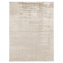 Purity Modern Classic Beige Bamboo Silk Solid Rug - 6&#39;x9&#39;