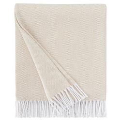 Sferra Modern Terzo Sand Throw Blanket