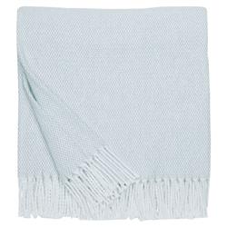 Sferra Modern Terzo Sea Green Throw Blanket