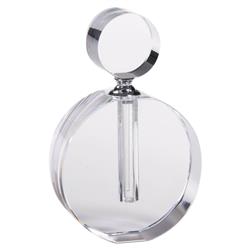 Elly Modern Classic 6" Double O Glass Decorative Perfume Bottle