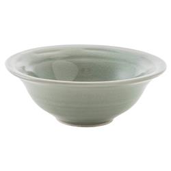 Simon Pearce Modern Classic Belmont 6&quot; Round Crackle Celadon Stoneware Bowl