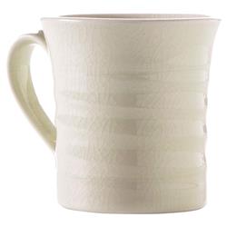 Simon Pearce Modern Classic Belmont Crackle Ivory Stoneware Mug