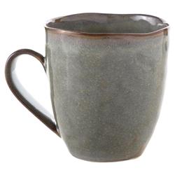 Simon Pearce Burlington Modern Classic Moss Glen Stoneware Mug