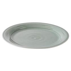 Simon Pearce Modern Classic Belmont Crackle Celadon Stoneware Dinner Plate